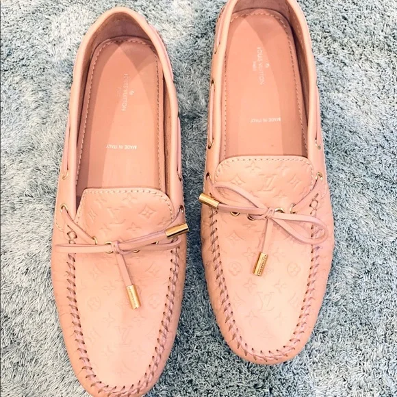LOUIS VUITTON Gloria Flat LOAFERS Size 11 /Size 41